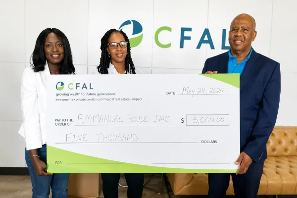 CFAL Supports Youth Athletics with $5,000 Donation to National Swimming Championships