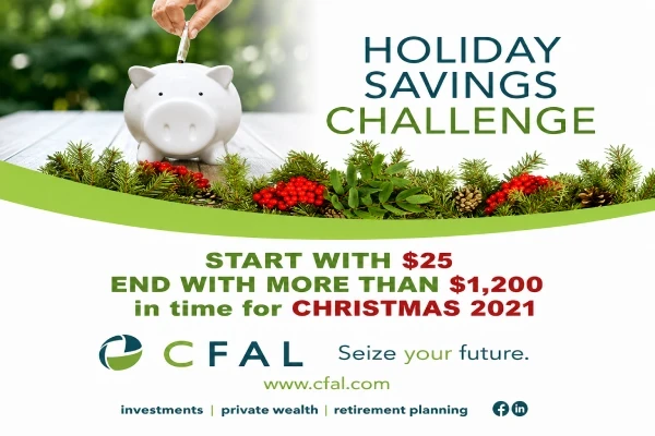 SAVE with the CFAL Holiday Savings Challenge 2021